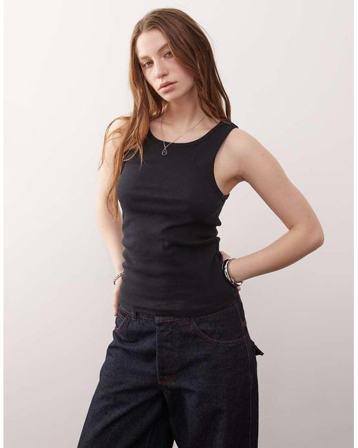 Noisy May Blue Tank Top