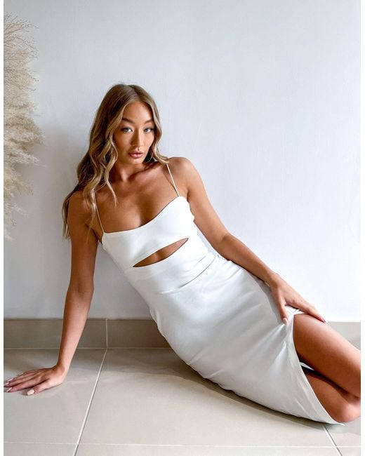 Vesper White – midikleid