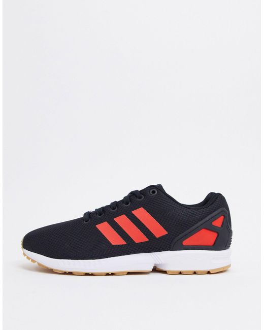 ZX Flux - Baskets - et rouge Synthétique adidas Originals pour ... ZX Flux - Baskets - et rouge Synthétique adidas Originals pour ...