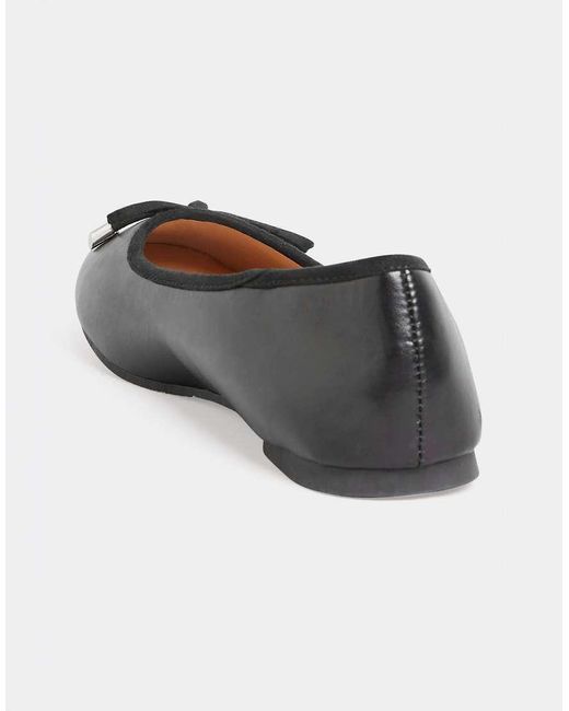 Long Tall Sally Black Ballerina Pumps