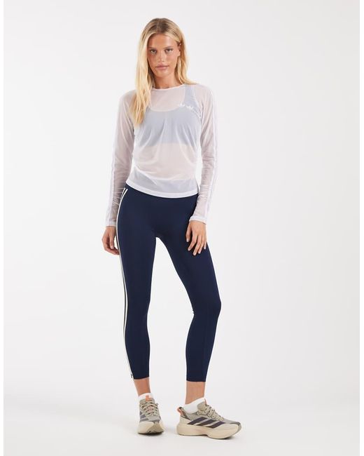 Adidas Originals Blue Adidas Originals Sport Long Sleeve Top