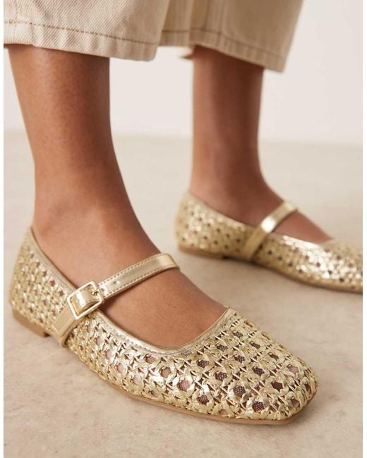 Asos Design di Asos Design Wide Fit in Natural