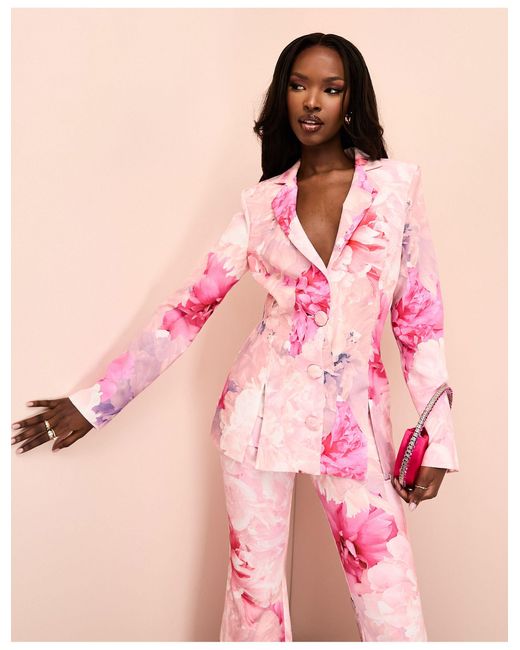 Blazer ASOS en coloris Pink