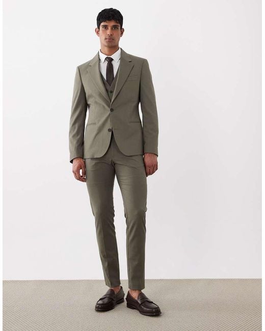 ASOS Green Skinny Suit Jacket for men