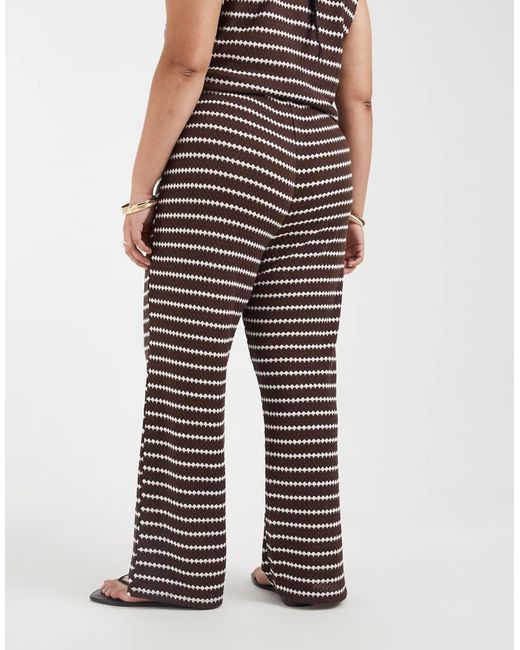 ONLY Black Wide Leg Trousers Co-ord