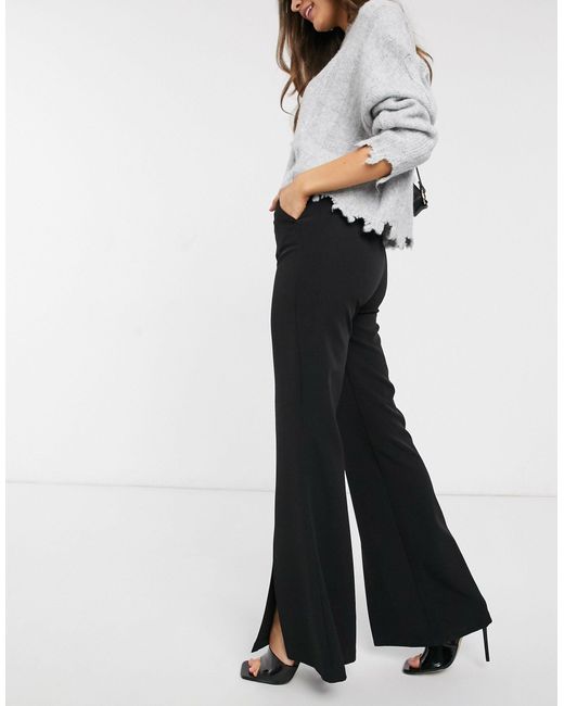split flare pants