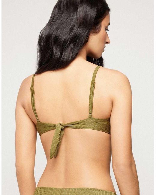 Tezenis Green Sparkling Bikini Top