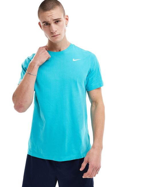 Nike Blue Dri-fit T-shirt for men