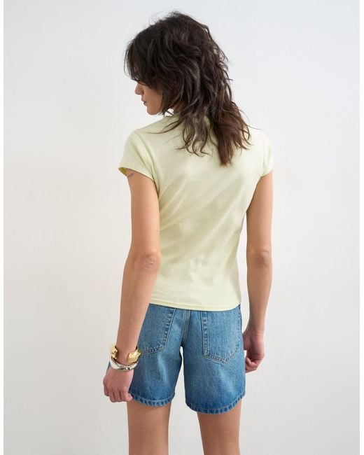 TOPSHOP Blue Everyday Tee