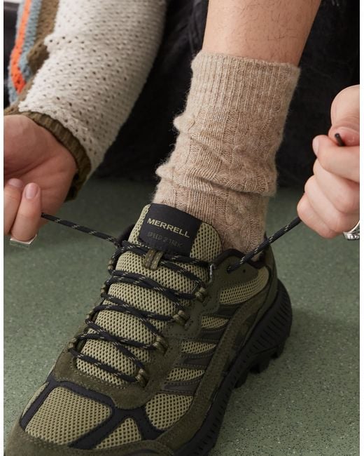 Merrell Black Speed Strike 2 Trek Trainers for men