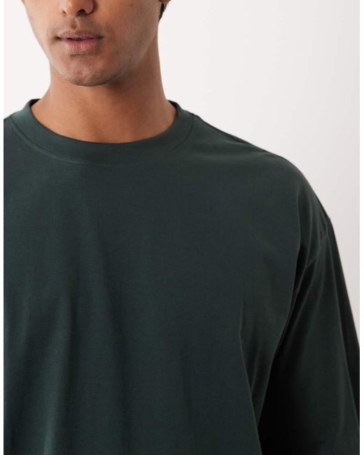 ASOS Multicolor Essentials 2 Pack Oversized T-shirts for men