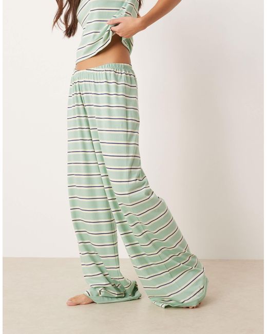 ASOS White Mix & Match Pyjama Trouser