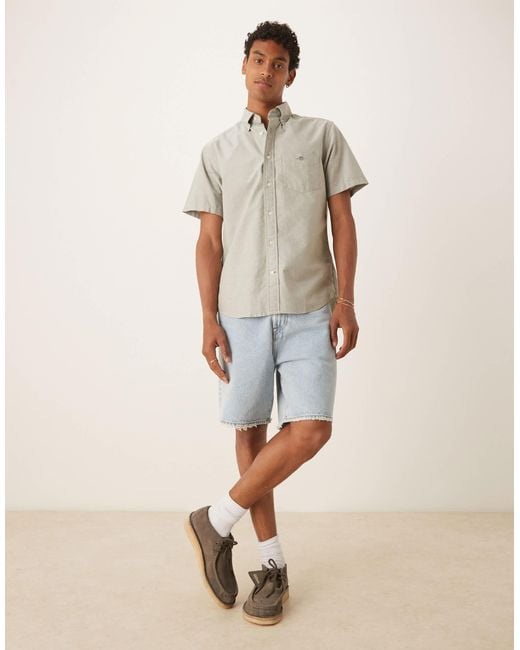 Gant Natural Slim Classic Oxford Shirt for men