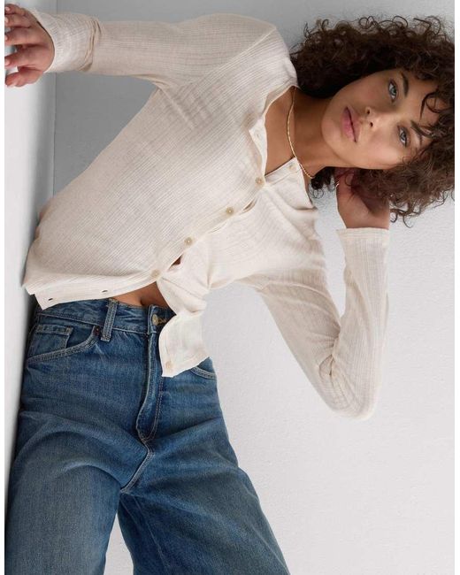 Intimissimi White Cardigan Sweet Pointelle