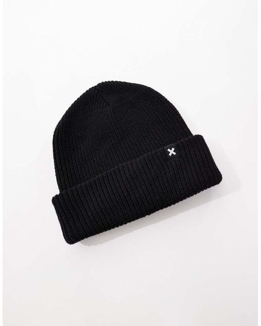 Collusion Black Beanie