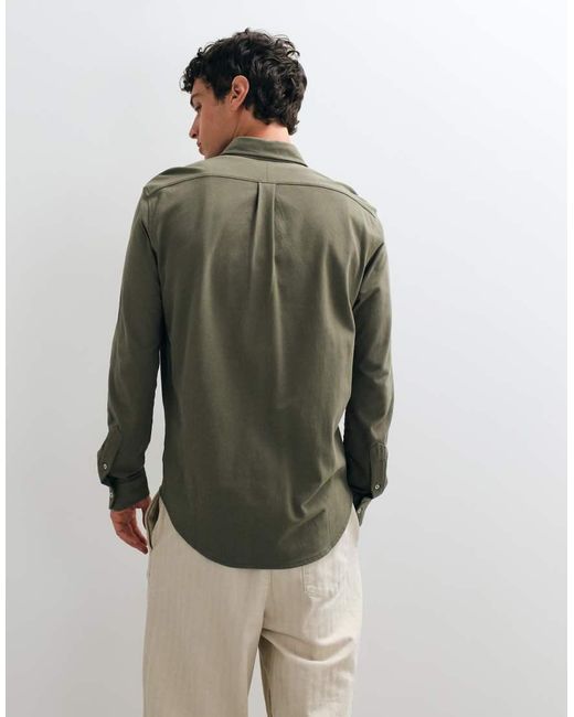 Polo Ralph Lauren Green Longsleeve Button Up Shirt for men