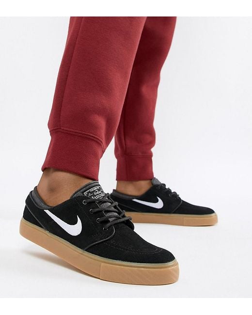 imitar dar a entender Adaptado Zapatillas de deporte negras con suela de goma Zoom Janoski de Nike de  color Negro | Lyst