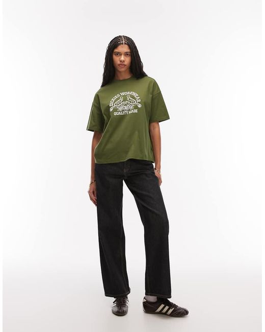Dickies Green Bettsville Baby Tee