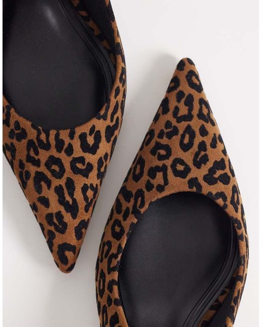 ASOS White Shade Slingback Kitten Heels
