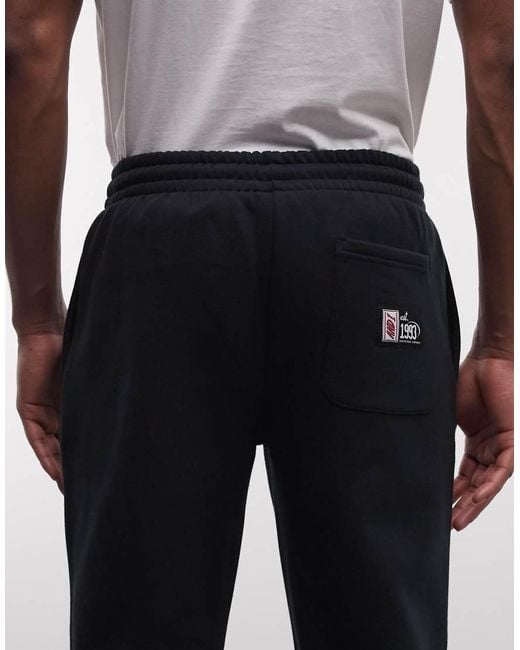 AND1 Black Logo jogger Co-ord for men