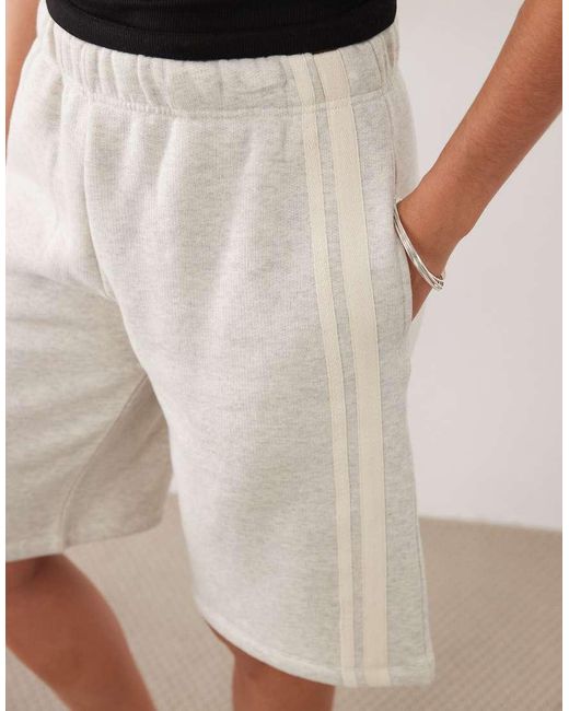 ASOS Multicolor Jersey Oversized Jort With Side Stripe