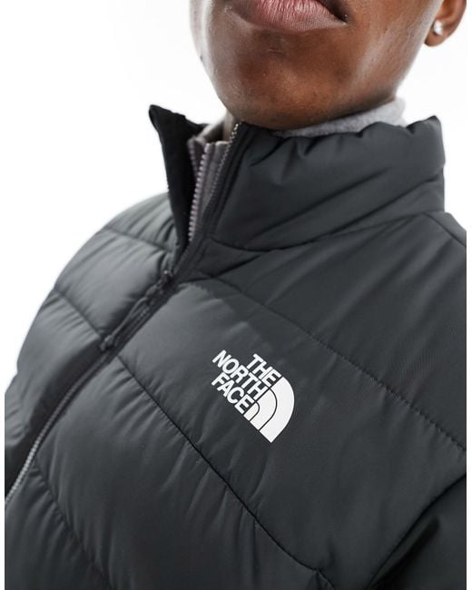 The North Face Gray Aconcagua 3 Down Puffer Jacket for men