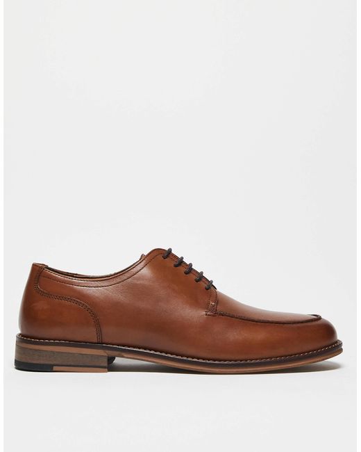 ASOS Brown Derby Lace Up Shoes for men