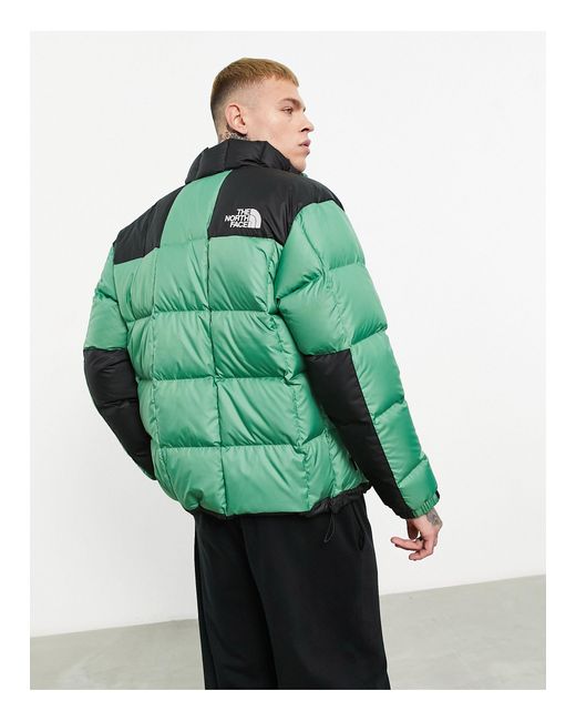 The North Face Lhotse Down Puffer Jacket in Green for Men | Lyst