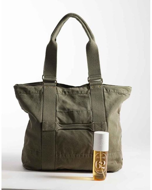 Weekday Multicolor Large Canvas Tote Bag