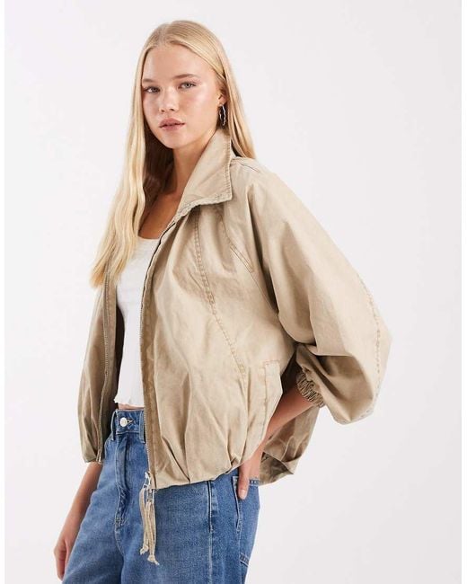 Free People Blue Chelsea Jacket