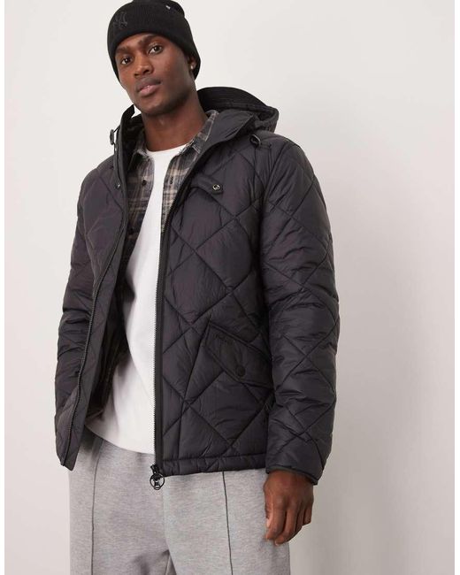 Barbour Blue Re-Engineered Endurance Quilted Jacket for men