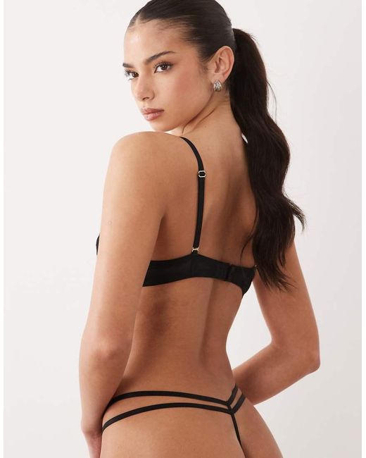 Ann Summers Black Sexy Lace String Thong