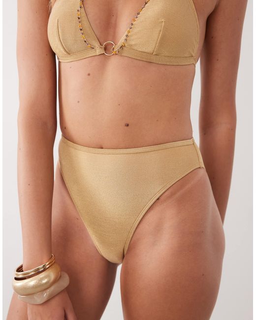 Bas CUPSHE en coloris Metallic