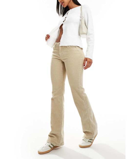 Levi's Pink Superlow Boot Cut Cord Jeans
