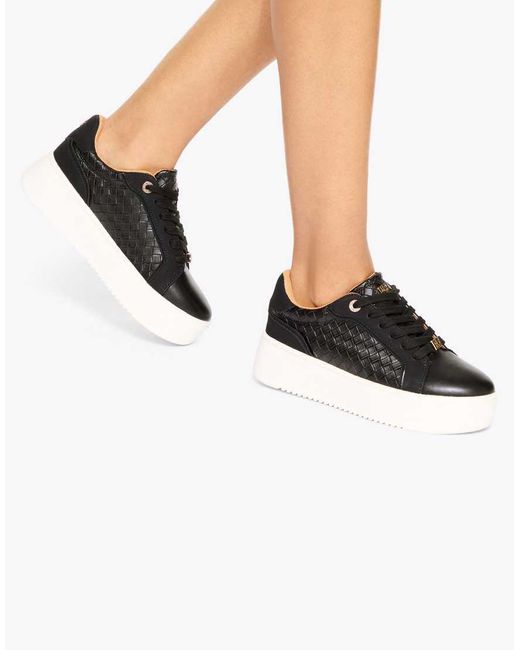 KG by Kurt Geiger Black Lighter Weave Trainers