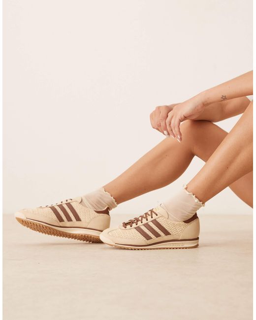 adidas Originals Sl 72 Og Trainers in Natural | Lyst adidas Originals Sl 72 Og Trainers in Natural | Lyst