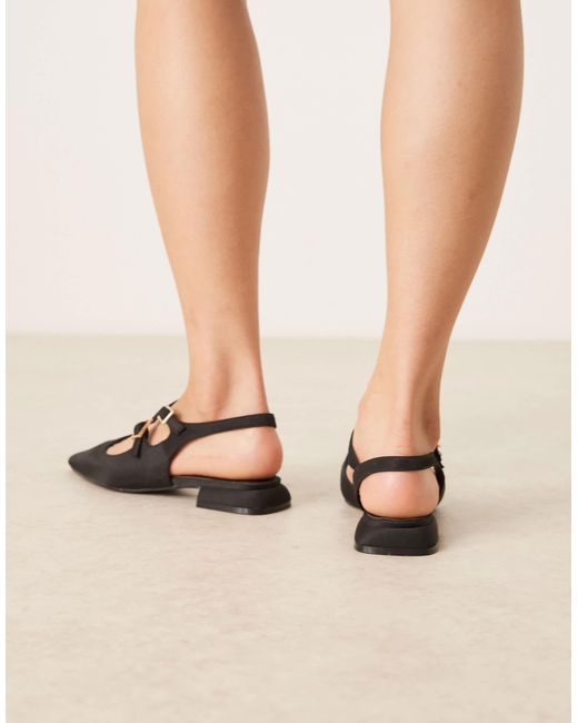 ASOS Black – lila – ballerinas