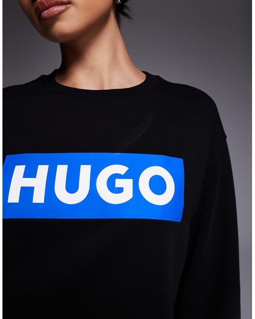 HUGO Gray Classic Crew Sweats