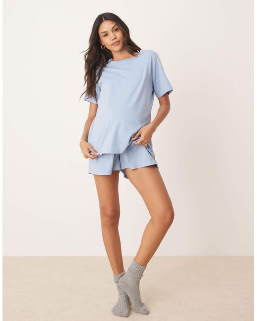 Asos design maternity - t-shirt ASOS en coloris Blue