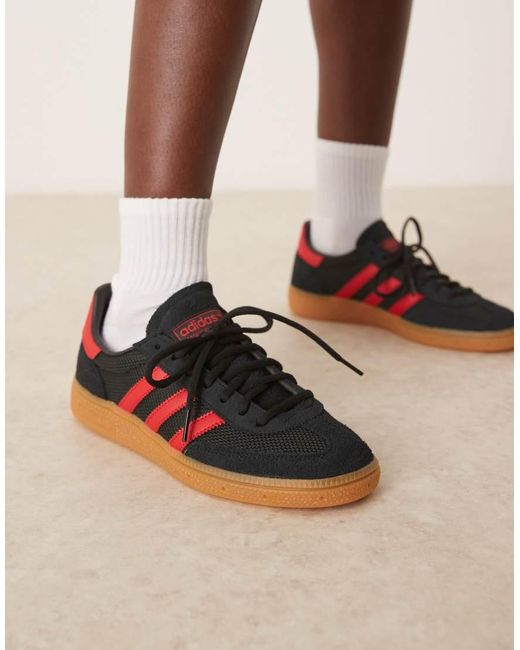 Adidas Originals Black Handball Spezial Trainers for men
