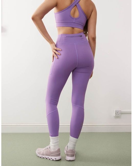 OOSC Purple Infinite High Waisted Leggings