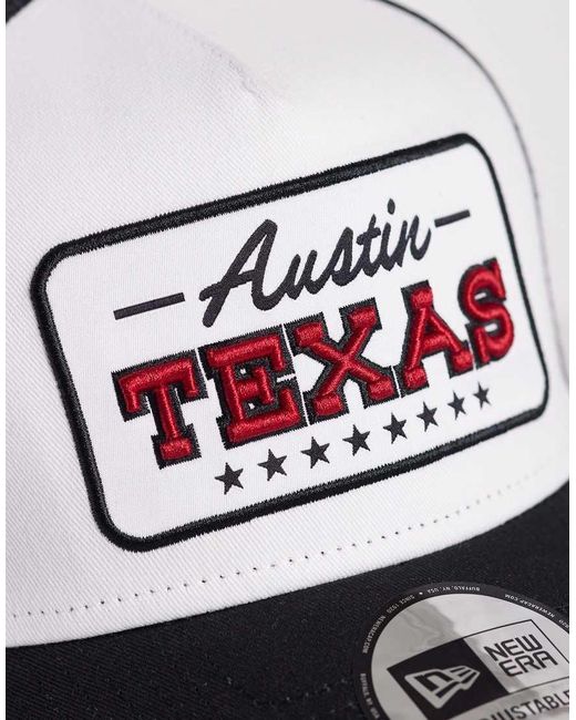 KTZ Blue Texas Location Patch Trucker Cap