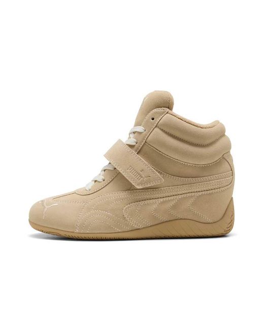 PUMA Natural Speedcat Wedge Trainers
