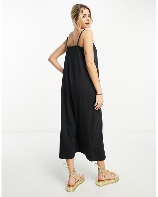 Vero Moda White Chuck On Cami Maxi Dress