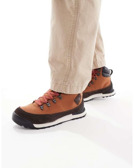 The North Face White Back-To-Berkeley Waterproof Retro Hiking Boots for men