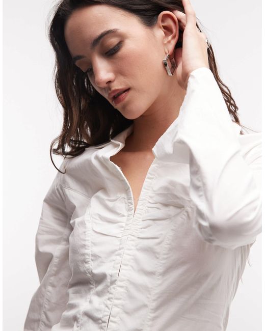 Weekday White – hemdbluse