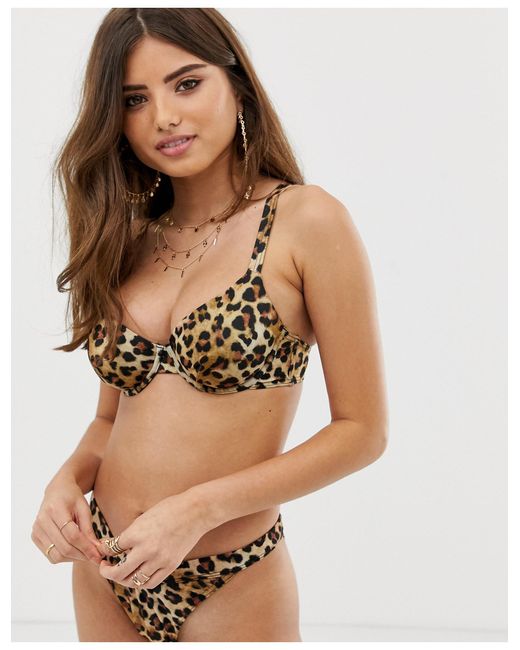 asos underwire bikini