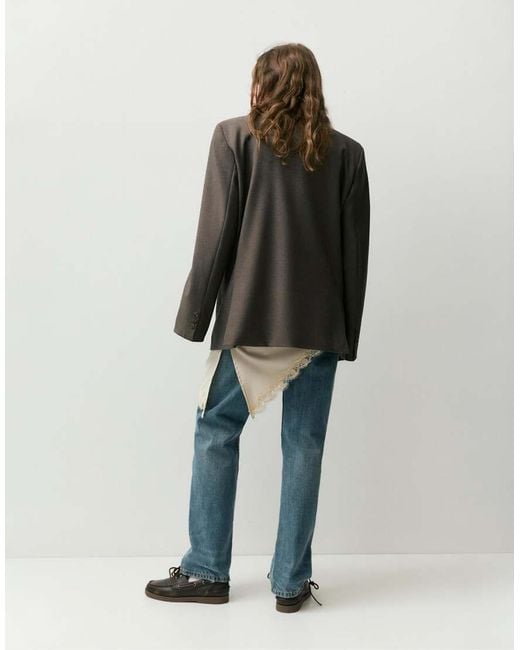 Pull&Bear Black Oversize Blazer