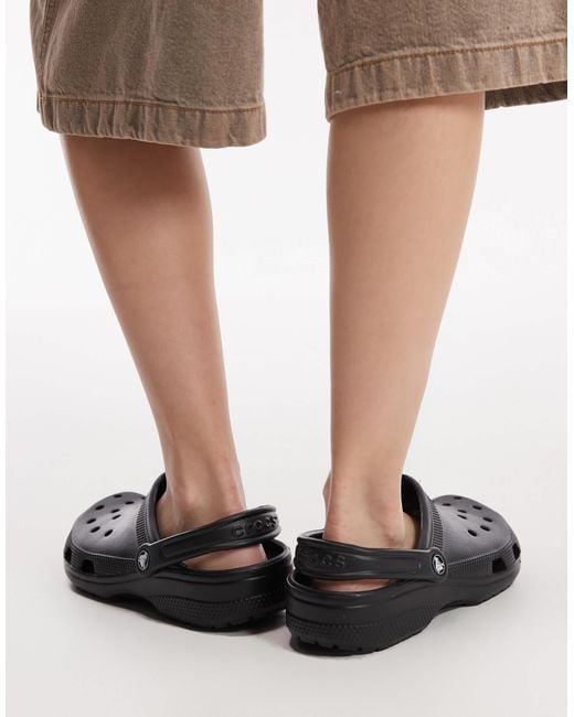 CROCSTM Black Classic Clogs