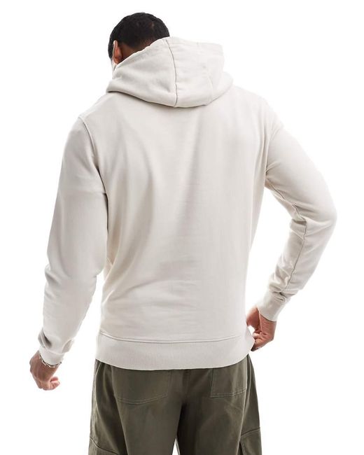 Lyle & Scott Gray Pullover Hoodie for men